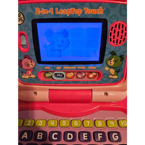 LeapFrog Learning Educational 2-in- Leaptop Pink Multicolor - Picture 7 of 9